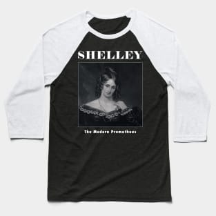 Mary Shelley Tribute Baseball T-Shirt